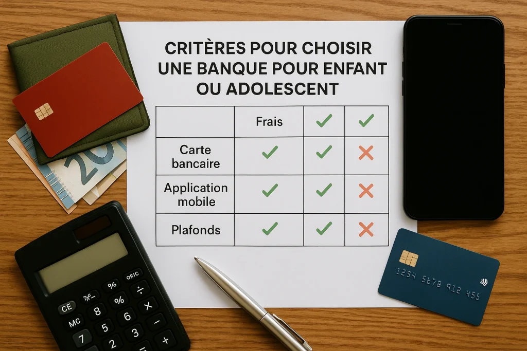 Comment choisir une banque pour son ado ou son enfant ? Les critères à connaître