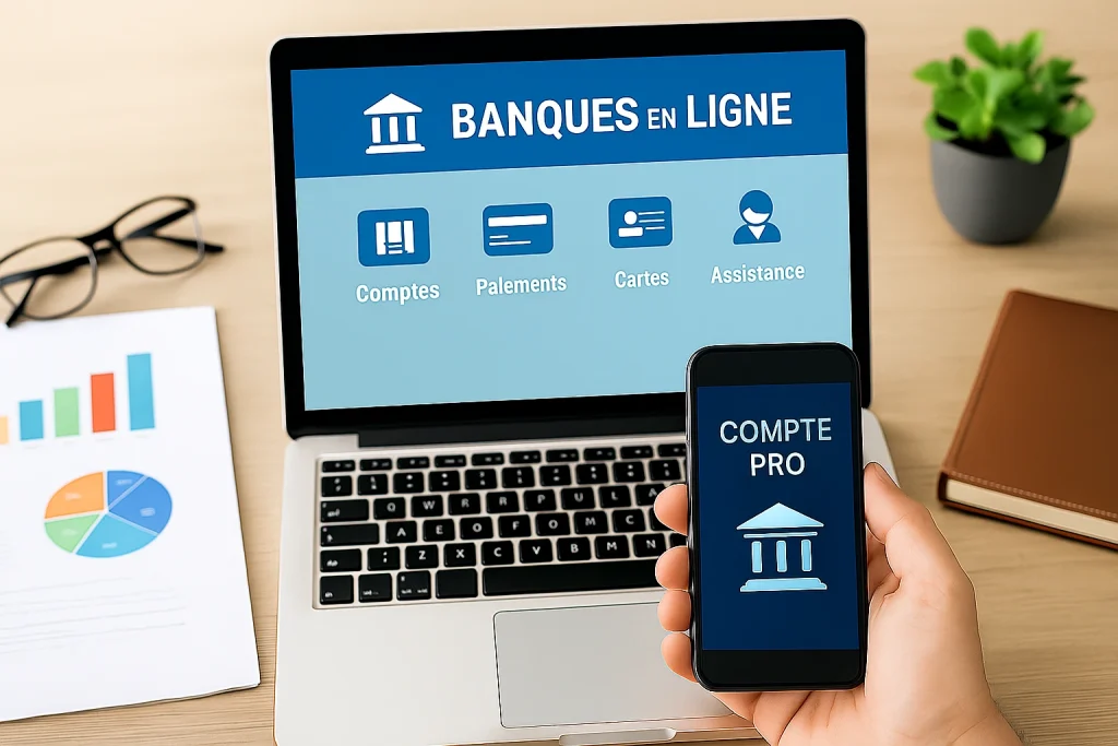 Banques en ligne pour les professionnels et indépendants : quelles solutions en 2025 ?